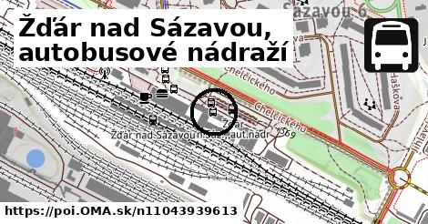 Žďár nad Sázavou, autobusové nádraží