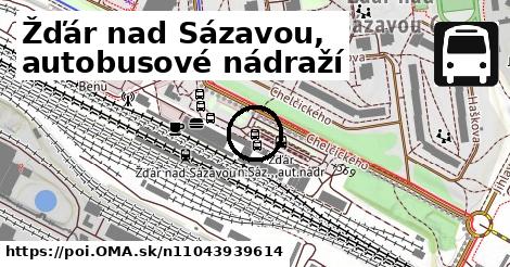 Žďár nad Sázavou, autobusové nádraží