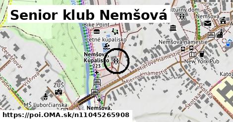 Senior klub Nemšová