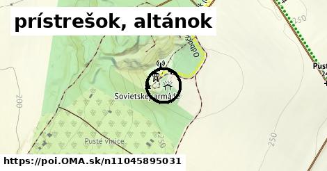 prístrešok, altánok