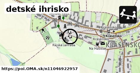 detské ihrisko