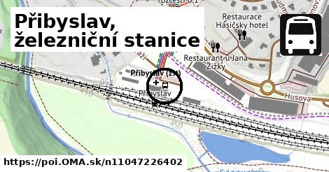 Přibyslav, železniční stanice