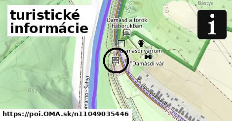 turistické informácie