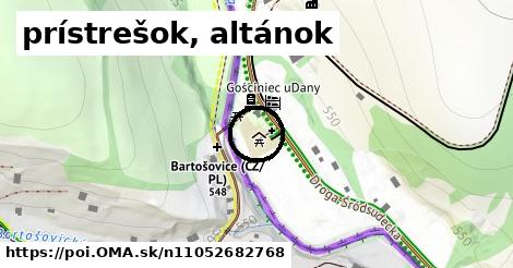 prístrešok, altánok