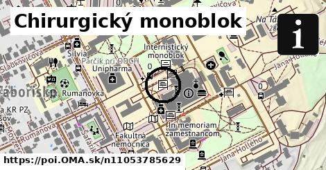 Chirurgický monoblok