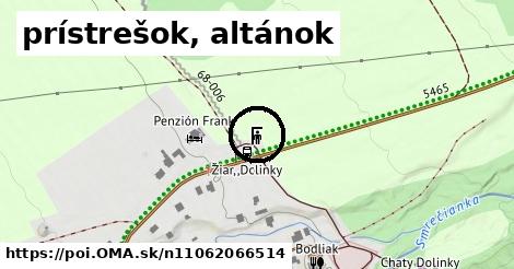 prístrešok, altánok