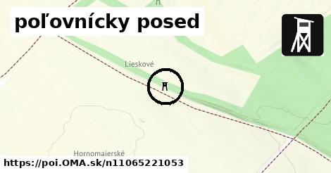 poľovnícky posed