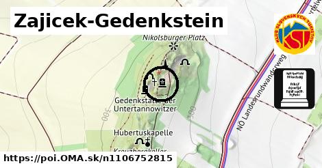 Zajicek-Gedenkstein