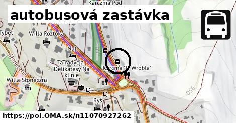 autobusová zastávka