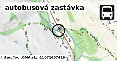 autobusová zastávka