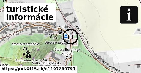 turistické informácie