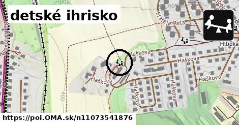 detské ihrisko