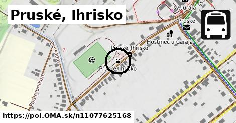 Pruské, Ihrisko