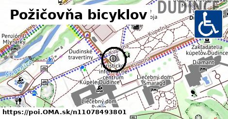 Požičovňa bicyklov