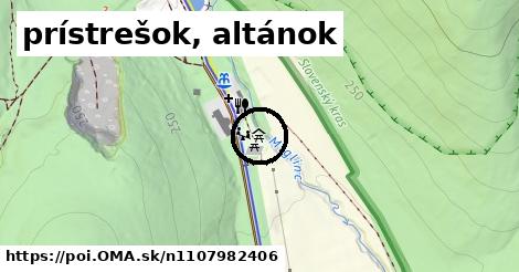 prístrešok, altánok