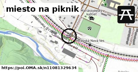 miesto na piknik