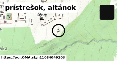 prístrešok, altánok