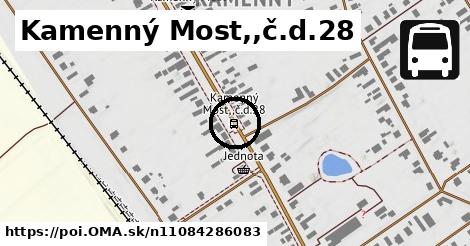 Kamenný Most,,č.d.28