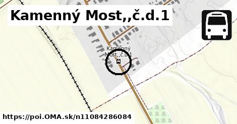 Kamenný Most,,č.d.1