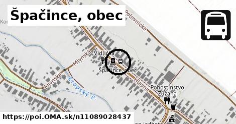 Špačince, obec