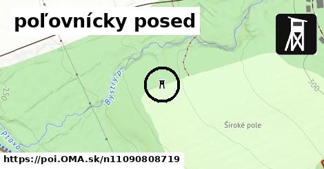 poľovnícky posed