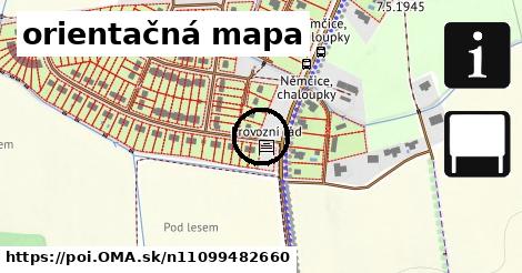 orientačná mapa