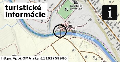 turistické informácie