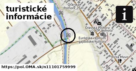 turistické informácie