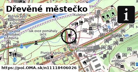 Dřevěné městečko