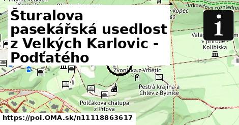 Šturalova pasekářská usedlost z Velkých Karlovic - Podťatého