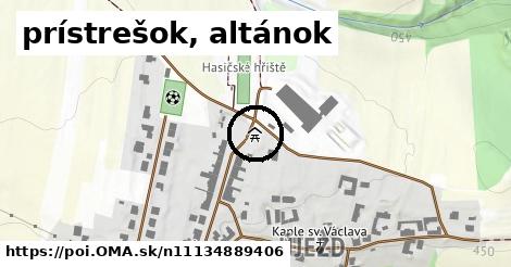 prístrešok, altánok