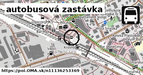 autobusová zastávka