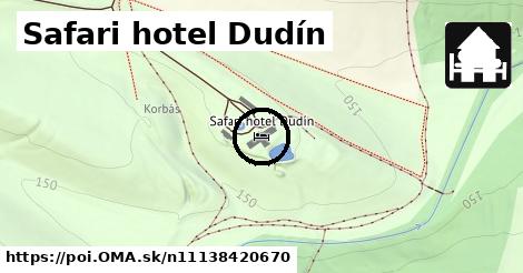 Safari hotel Dudín