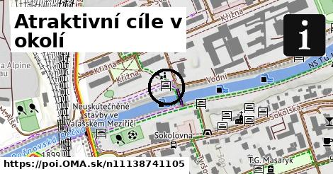 Atraktivní cíle v okolí