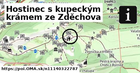 Hostinec s kupeckým krámem ze Zděchova