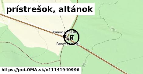 prístrešok, altánok