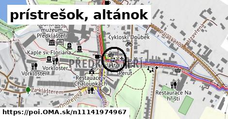 prístrešok, altánok