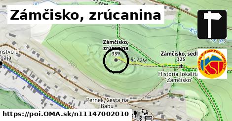 Zámčisko, zrúcanina