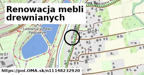 Renowacja mebli drewnianych