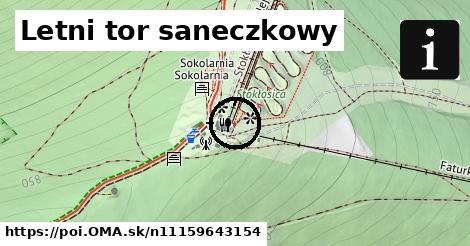 Letni tor saneczkowy