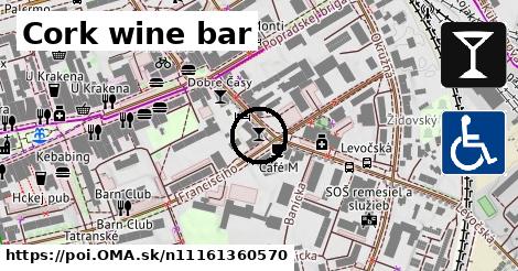 Cork wine bar