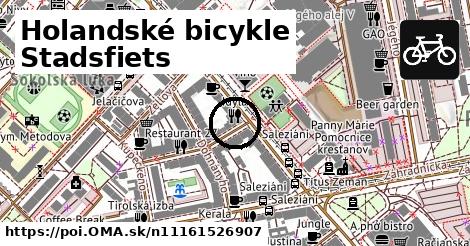 Holandské bicykle Stadsfiets