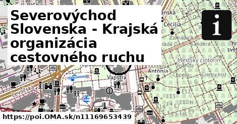 Severovýchod Slovenska - Krajská organizácia cestovného ruchu