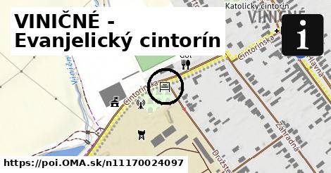 VINIČNÉ - Evanjelický cintorín