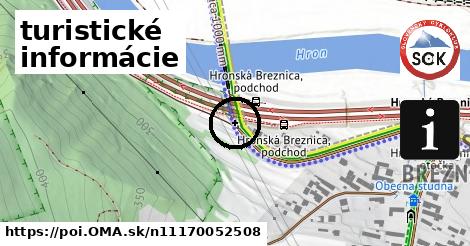 turistické informácie