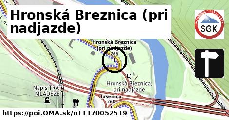 Hronská Breznica (pri nadjazde)