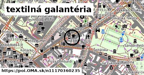 textilná galantéria