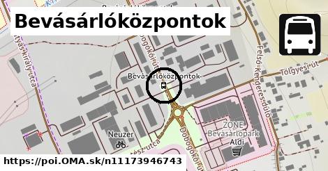 Bevásárlóközpontok