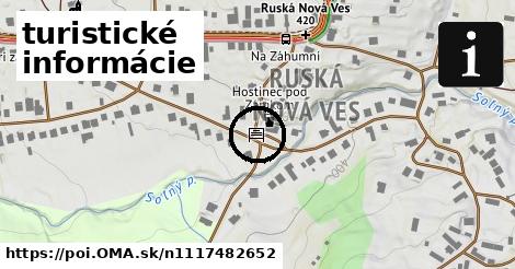 turistické informácie