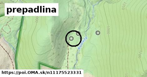 prepadlina